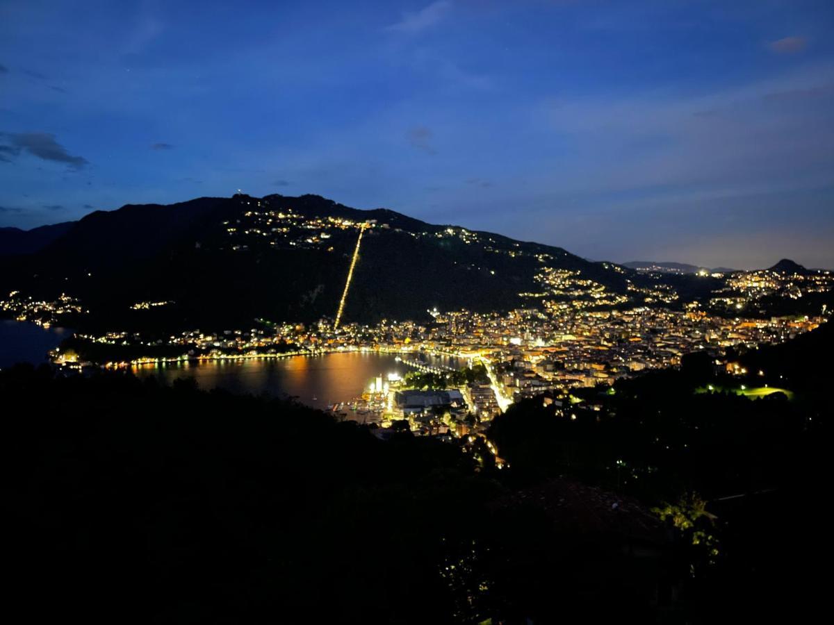 Penthouse - Villa Cardano Como Exterior photo